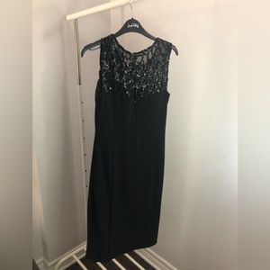 Joseph Ribkoff maxi black dress size 8